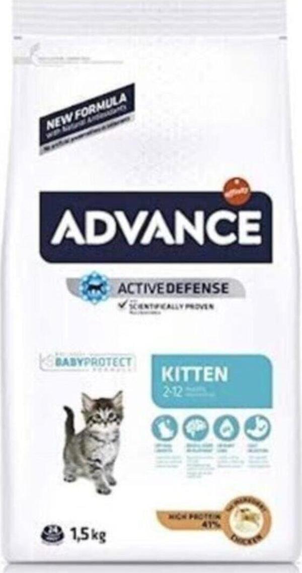 Kitten Tavuklu Ve Pirinçli Yavru Kedi Maması 1.5 Kg - Image 1
