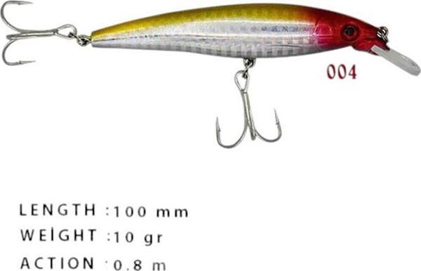 PORTFİSH YCS004 CL:004 100mm 10gr 0.8m Sahte Balık   - Image 1