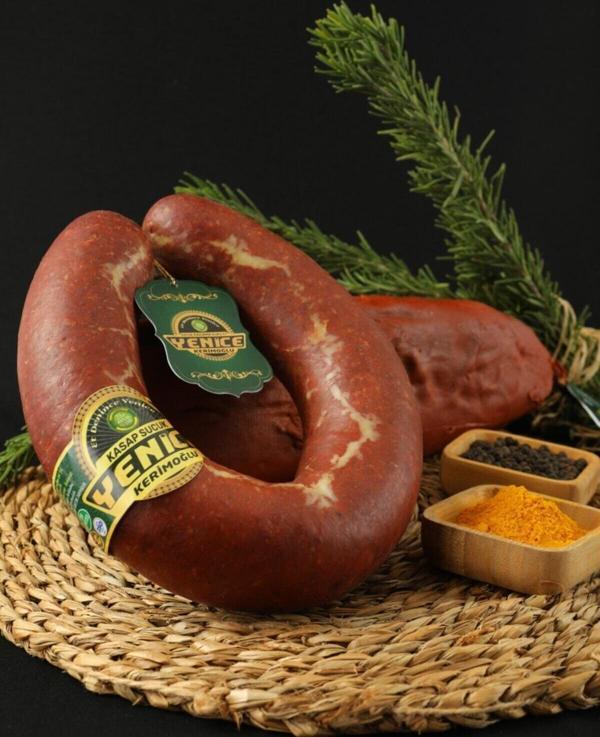 Yenice Kerimoğlu 1Kg %100 Dana Kasap Sucuk - Image 1