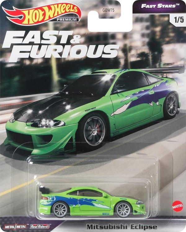 Hot Wheels Premium F&F Fast Stars Mitsubishi Eclipse GRL73 - Image 1