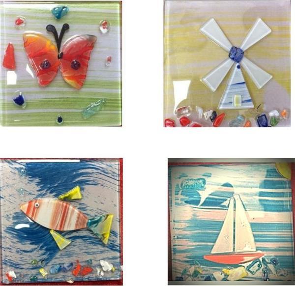 Dekoratif Cam Gider Kapağı - Image 1