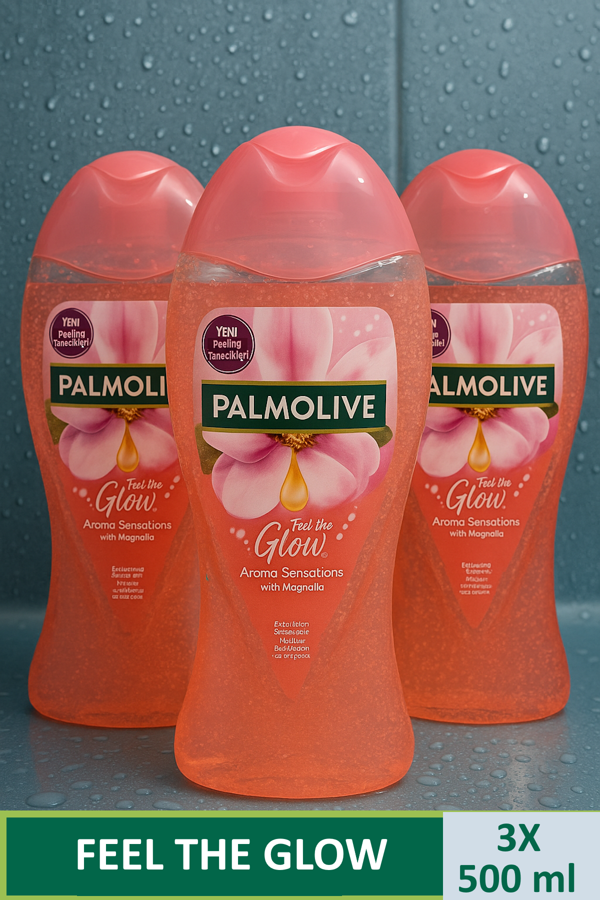 Palmolive Aroma Sensations Feel The Glow Duş Jeli 500 ml x 3 Adet - Image 1