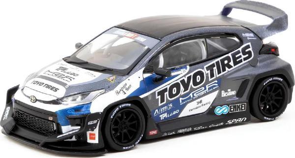 1:64 Diecast Toyota GR Yaris Pandem Tarmac Model Araba - Image 1