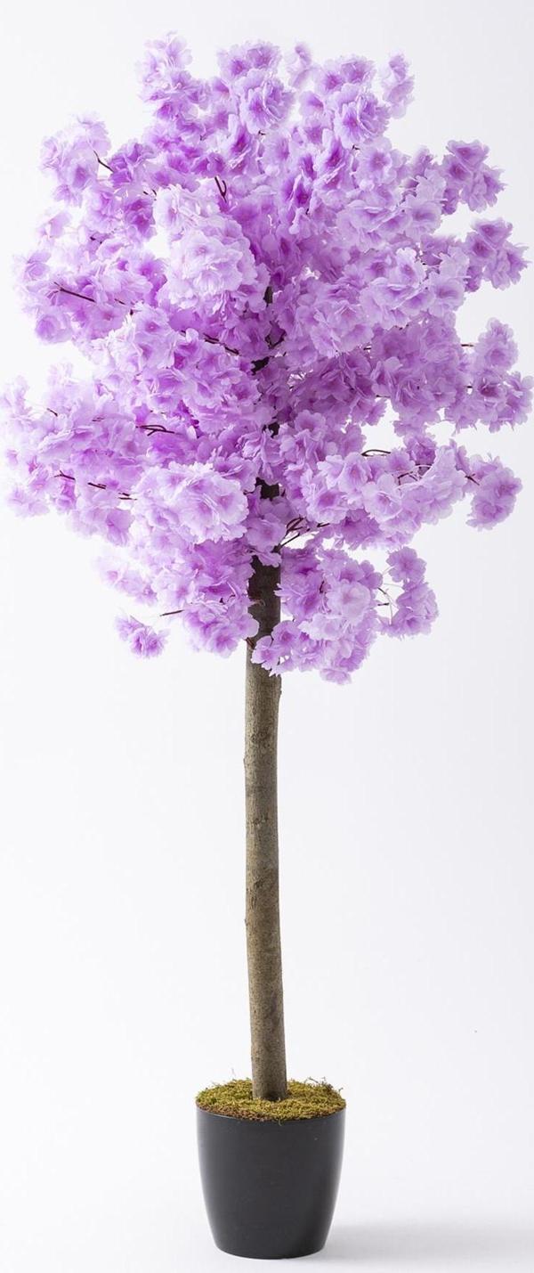 Yapay Bahar Dalı Ağacı 150 Cm 30 Dal Mor - Image 1