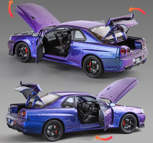 Skyline 1:24 Ölçekli Model Araba | Hayallerinizdeki Arabayı Küçültün! - Image 1