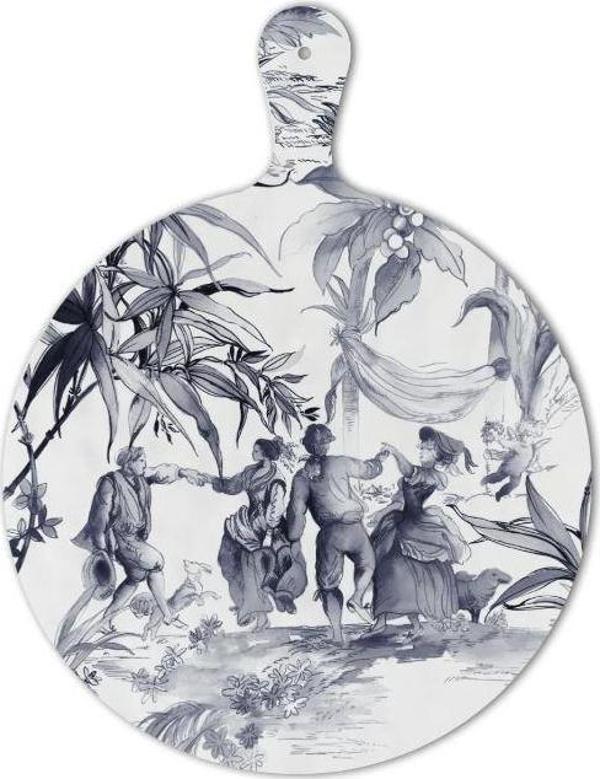 Baci Milano Versailles Melamin Büyük Kesme Tahtası 31,5x41,8 cm CUT3.VER01 - Image 1