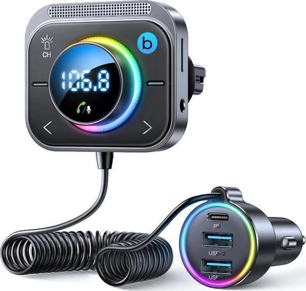 Joyroom Çoklu Araç şarj Wireless FM Transmitter - Image 1