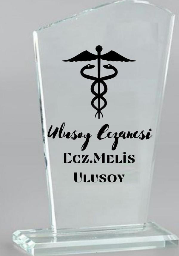 Eczacıya Hediye  Kristal Ödül 2935DD - Image 1