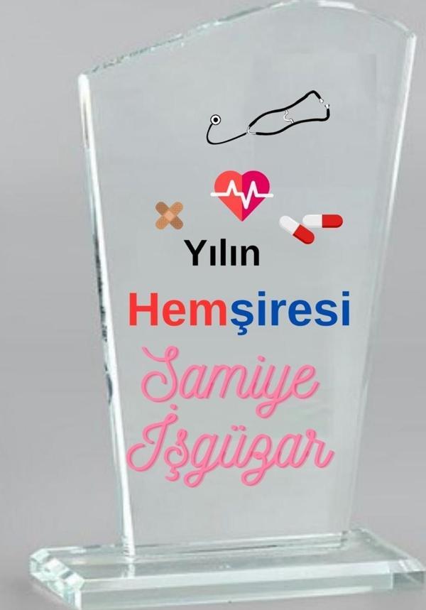 Hemşireye Özel Hediye  Kristal Ödül 2935-1 - Image 1