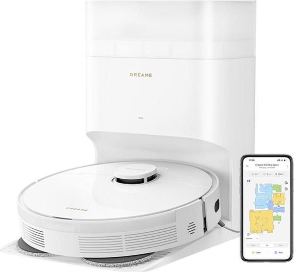 Dreame L10s Plus Robot Süpürge Beyaz - Image 1