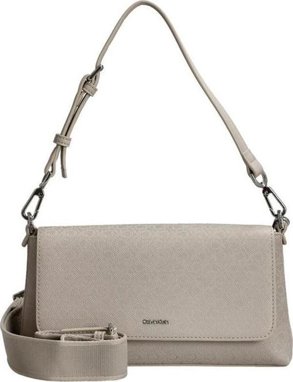 Calvin Klein CK MUST AOP DBL STRAPS CONV SHOU Kadın Kahverengi Çanta LV04F3101G-RMU - Image 1