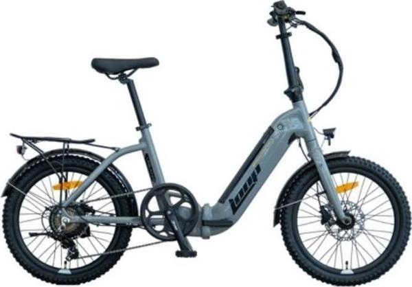 URBAN - 20  - Katlanır - 7 Vites - H.Disc - Elektrikli - Nardo Gri-Siyah/Sarı - Image 1