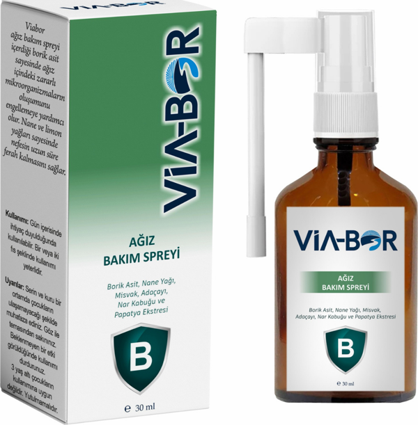 VİA-BOR Ağız Bakım Spreyi - Image 1