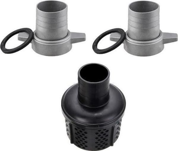 Benzinli Su Motoru Hortum Rekor Takım Seti Metal 3" - Image 1