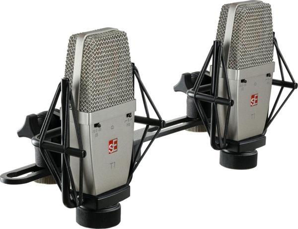 sE Electronics T1 (P) Tüp Karakterli Condencer Mikrofon (Çift) - Image 1