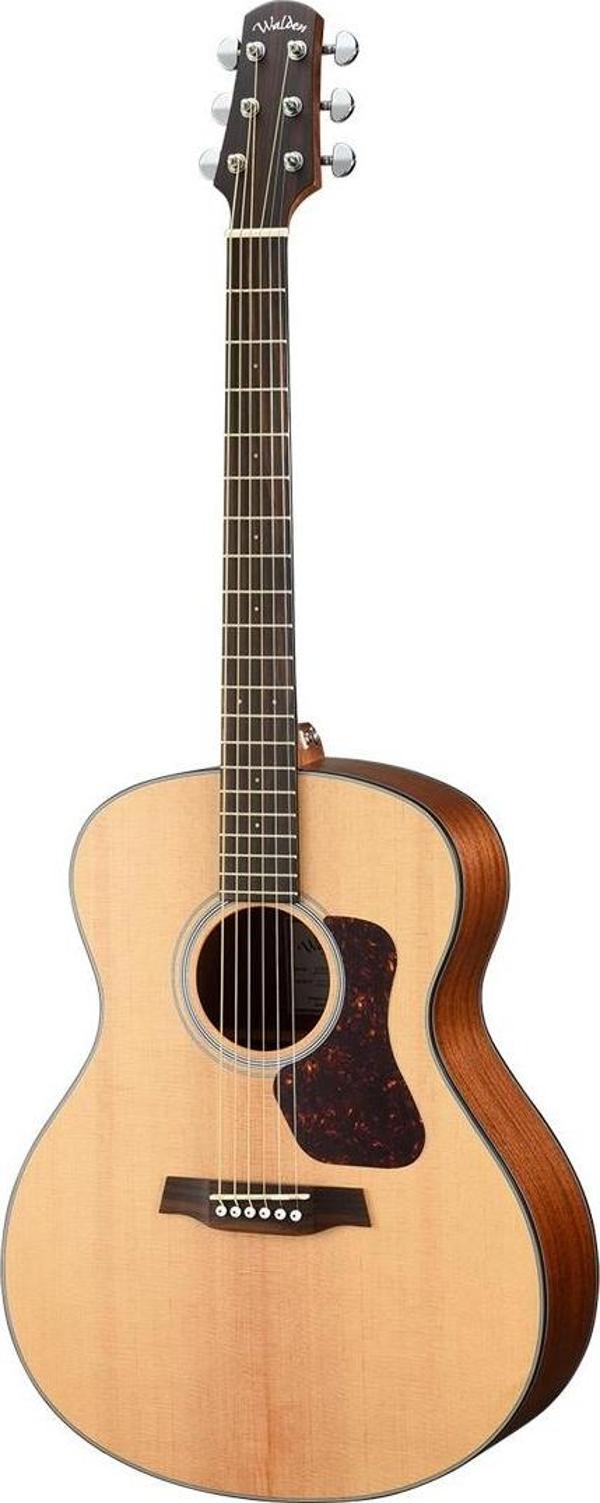Walden WAG550E Grand Auditorium Elektro Akustik Gitar (Natural) - Image 1