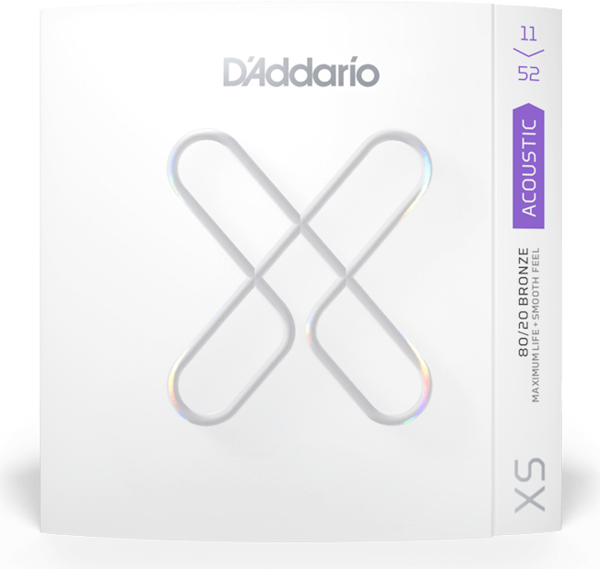 DADDARIO XSABR1152 AKUSTİK GİTAR TEL SETİ, 11-52, CUSTOM LIGHT - Image 1