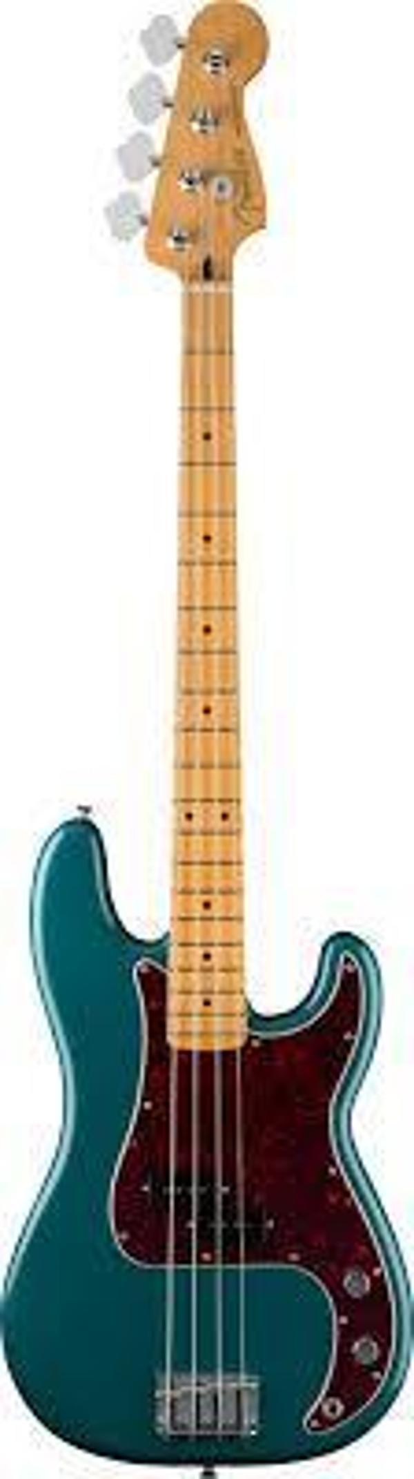 Fender LTD Player II Precision Bass Akçaağaç Klavye Ocean Turquoise Bas Gitar - Image 1