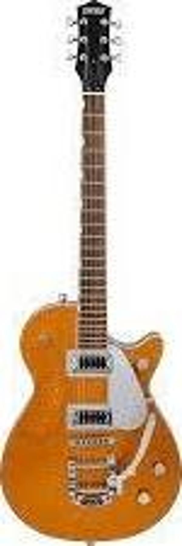 Gretsch G5230T Electromatic Jet FT Single-Cut Bigsby Laurel Klavye Gold Sparkle Elektro Gitar - Image 1