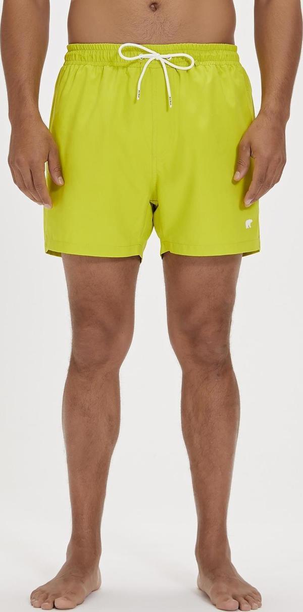 Chameleon Suda Renk Değiştiren Yeşil Erkek Deniz Şortu - Image 1