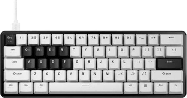 Pulsar Pcmk 3 He 60 Ansı Beyaz Tkl %60 Gateron X Pulsar Manyetik Switch He Rgb Gaming Klavye - Image 1