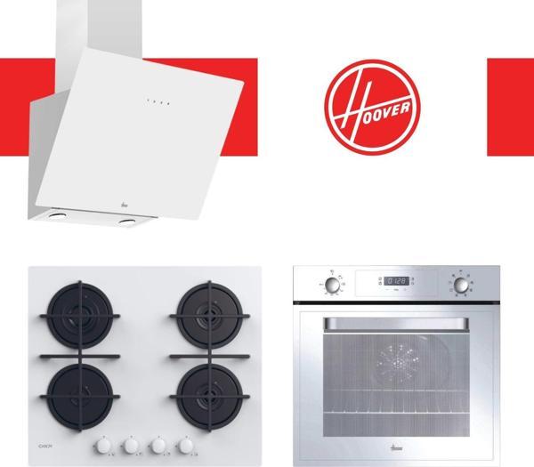 Hoover & Candy Fayena Ankastre Set (HDG6C1GWTK + CVG6WW + HOT3051WI/E) - Image 1