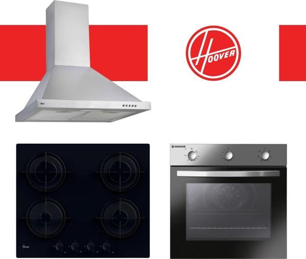 Hoover Dervina Ankastre Set (HCH6MXTK + HVW6MBB + HON602X-TN) - Image 1