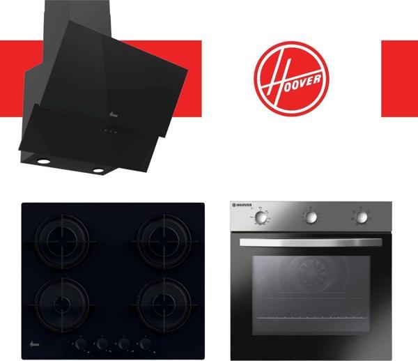 Hoover Rezani Ankastre Set (HDG6C2GBTK + HVW6MBB + HON602X-TN) - Image 1