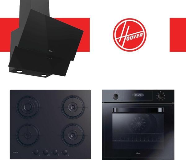 Hoover & Candy Fentora Ankastre Set (HDG6C2GBTK + CVW6BB + HOT3051BI/E) - Image 1