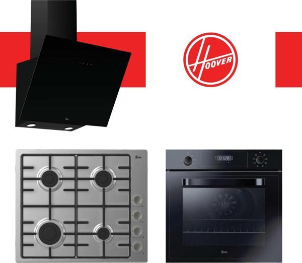 Hoover Eronya Ankastre Set (HDG6C1GBTK + HHW6LMX + HOT3051BI/E) - Image 1