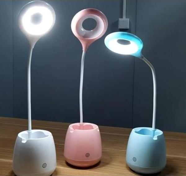 Halka LED USB Şarjlı Masa Lambası - Image 1
