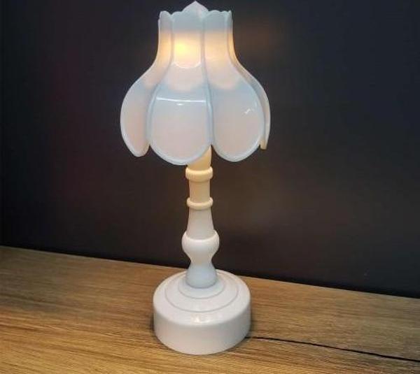 Pilli Dekoratif Abajur Masa Lambası - Image 1