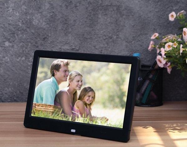 Dijital Fotoğraf Çerçevesi 10.2 inç Video+Mp3 Kumandalı - Image 1