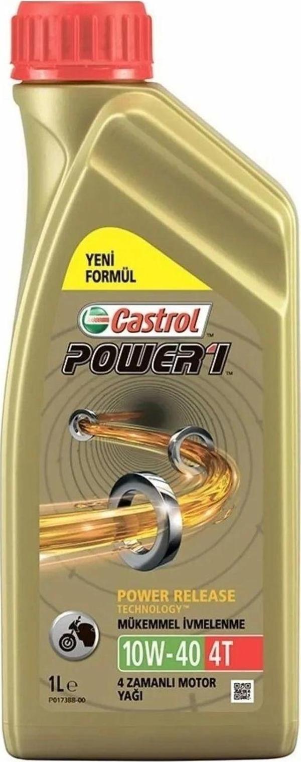Castrol Power 1 4T 10W-40 1 Litre - Image 1