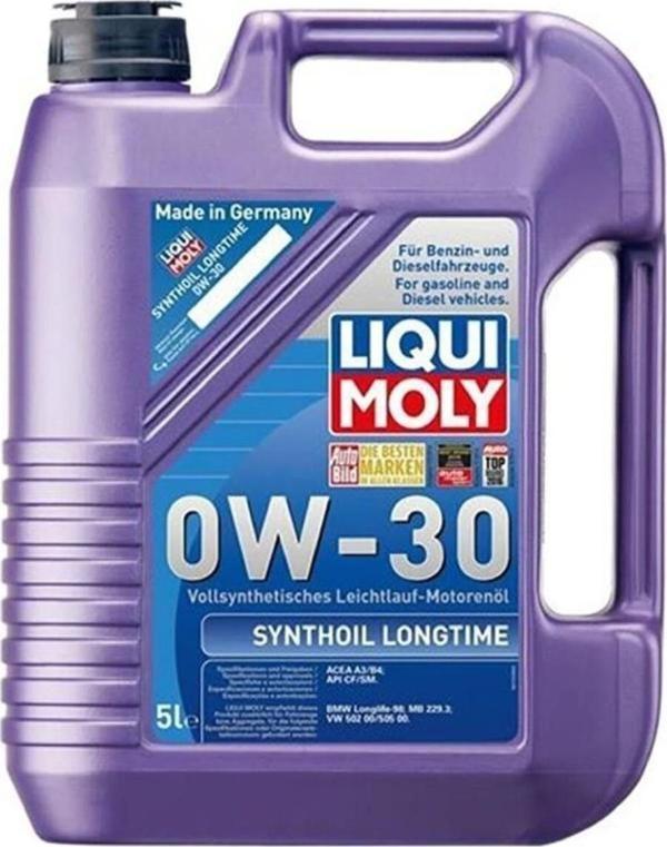 Liqui Moly Synthoıl Longtıme 0W30 5L - 8977 - Image 1