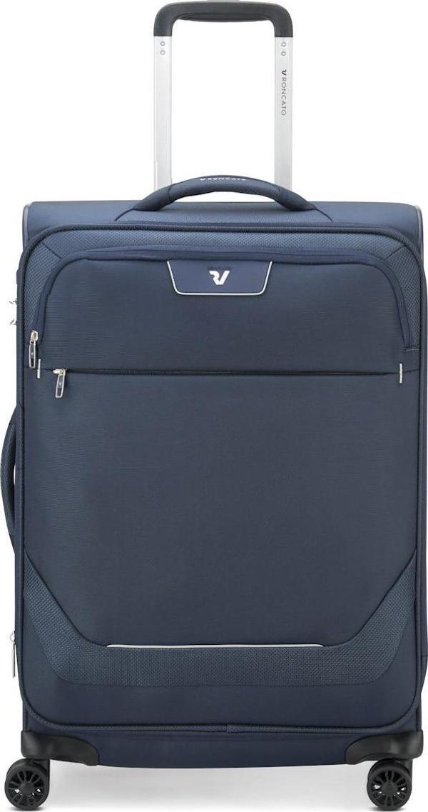 Unisex Valiz 41621223-23 Roncato Trolley Medio 4R 63 Cm Joy Dark Blue - Image 1