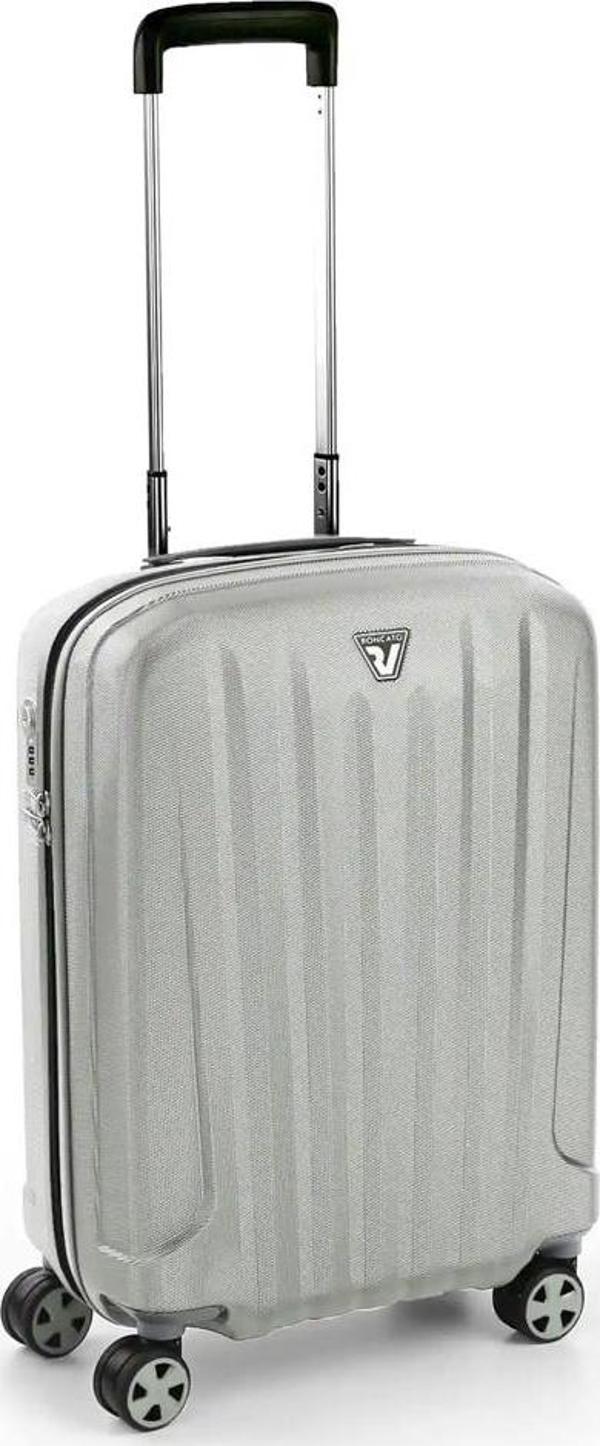 Unisex Valiz 56130125 Roncato Trolley Cabına Xs 55/20 Cm Unıca Sılver - Image 1