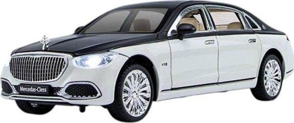ZHD-B2409 - Vardem  Çek Bırak Işıklı ve Sesli Model MB Metal Araba 1:24 - Image 1