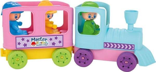 03 605 Master Blok Rakamlı Tren - Oyuncak - Image 1