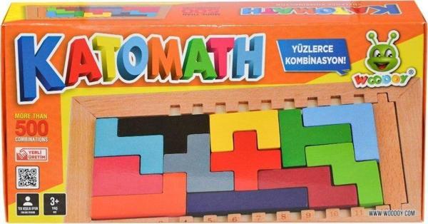 079KR Woodoy Ahşap Katomath Oyunu -Karsan - Image 1