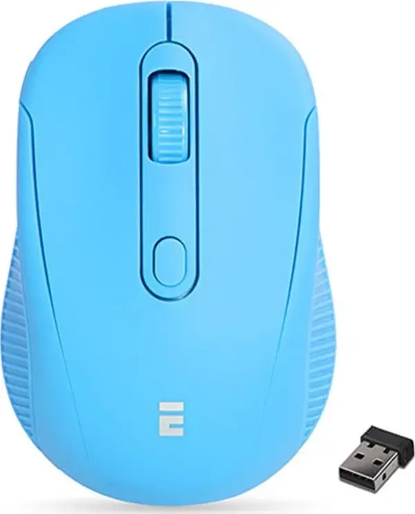 Everest Sm-300 Usb Mavi 4D Optik Alkalin Pil Kablosuz Mouse - Image 1