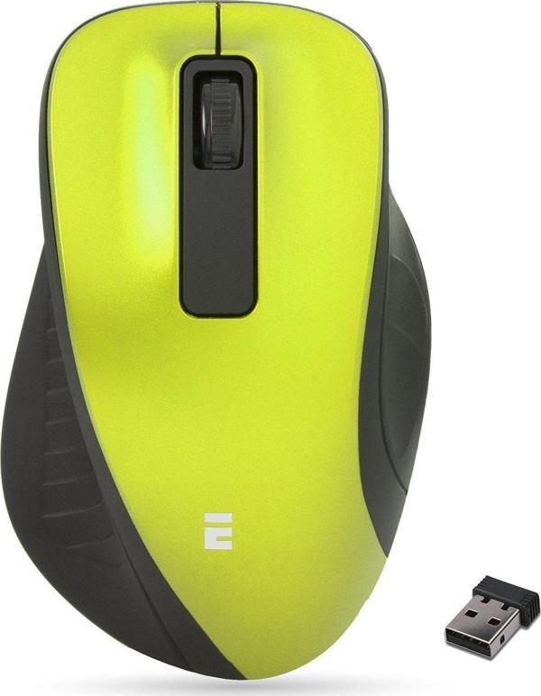 Everest Sm-360 Usb Yeşil 3D Optik Süper Sessiz Alkalin Pil Kablosuz Mouse - Image 1