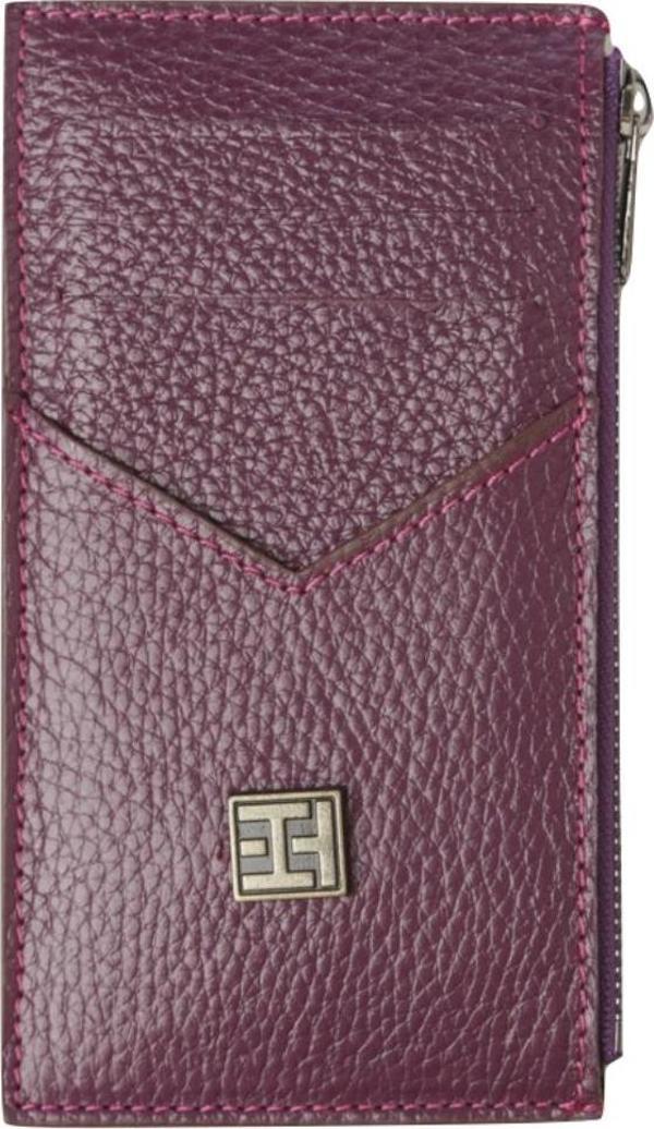 TH Bag Erkek Cüzdan & Kartlık TH-WS1312 MÜRDÜM - Image 1