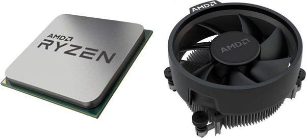 Amd Ryzen 5 5500 19Mb 6Çekirdekli Vga Yok Am4 65W Kutusuz+Fanlı - Image 1