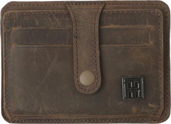 TH Bag Erkek Cüzdan & Kartlık TH-WS115CR CRAZY G-6 KAHVE - Image 1