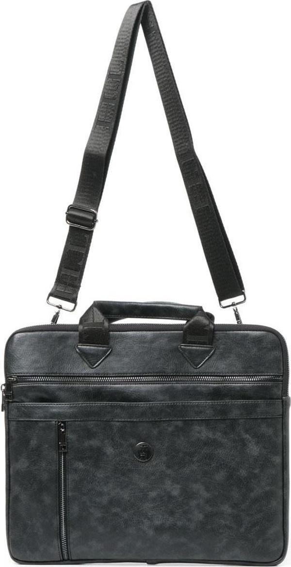 TH Bag Erkek Omuz Çantası TH-WS6024ES Antrasit - Image 1