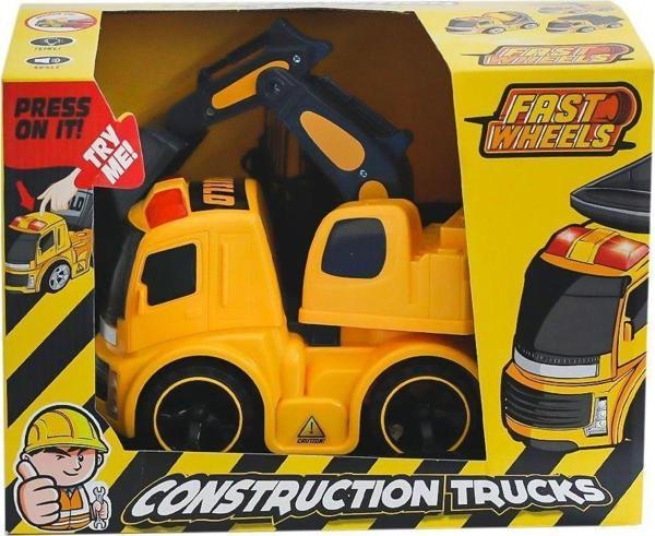 ER-241 Fast Wheels İnşaat Araçları Kepçeli Kamyon -Erdem Oyuncak - Image 1