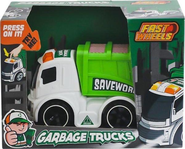 ER-244 Fast Wheels Çöp Kamyonu -Erdem Oyuncak - Image 1