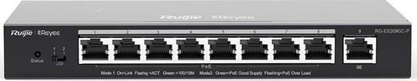 Ruıjıe 8Port Rg-S2915-10Gt2Ms-P-L Gigabit 2X- 2.5Gbit Sfp 125W Full Poe Yönetilebilir Switch - Image 1