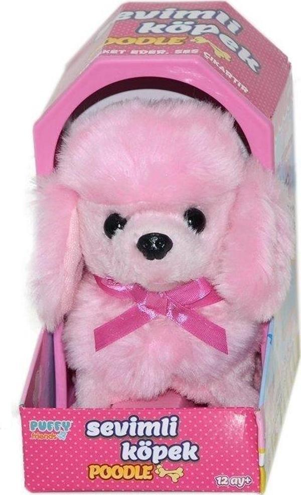 47171 SUN-RST-PFF-PELUŞ SEVİMLİ KÖPEK POODLE HAREKETLİ SESLİ PMB - Image 1